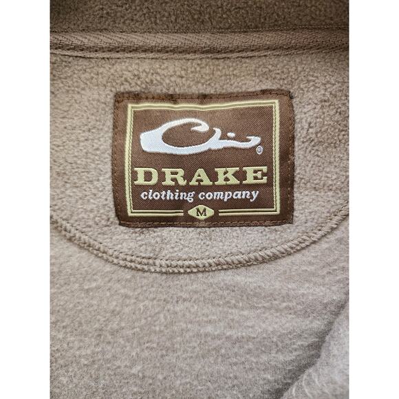 Drake Magnattach Waterfowl Olice Full Zip Fleece Hunting Vest Men's Medium - Picture 5 of 6